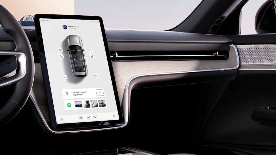 EX90 Centraal Display