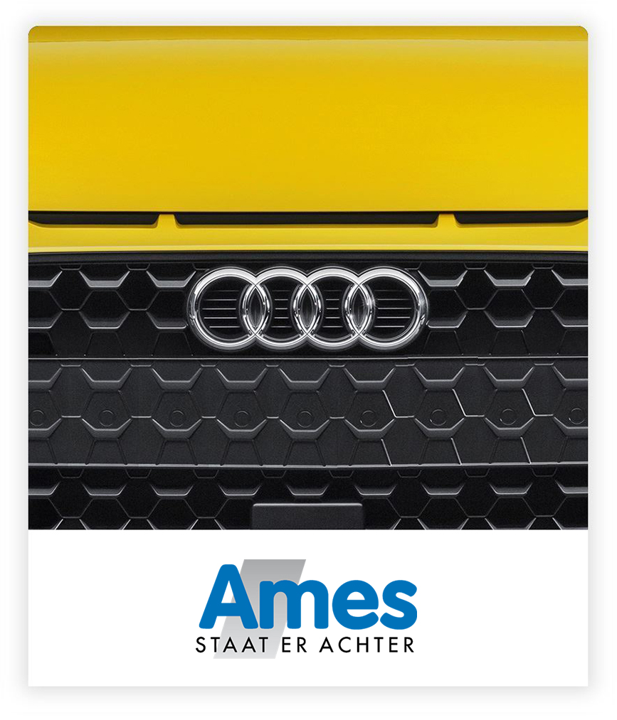  Audi geel logo